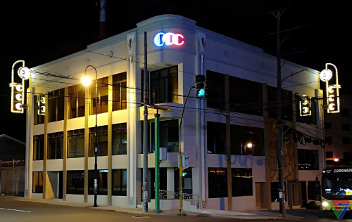 ART DECO NEON MARQUEE COSTA RICA'S CALL CENTER